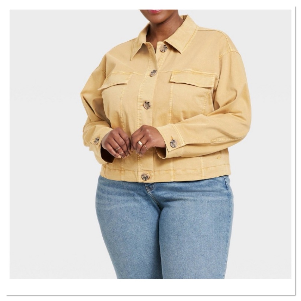 Women’s Cropped Jacket Ava & Viv